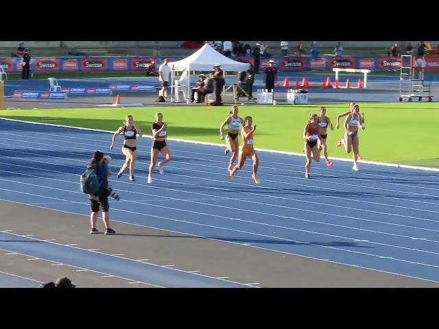 200m Open Women Final, 2024 Australian Championships, Adelaide 14 April 2024