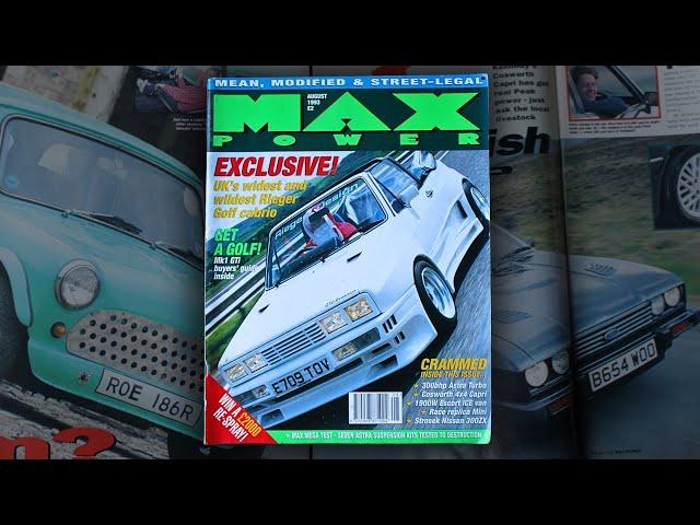 Flipping Through a Classic 1993 Max Power Magazine!