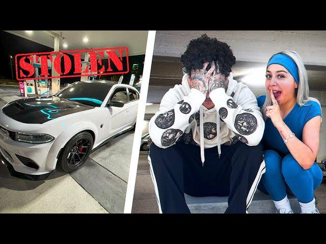 STOLEN HELLCAT REDEYE PRANK ON MY FIANCÉ !!