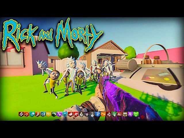 The RICK and MORTY Zombies Map... (Black Ops 3)