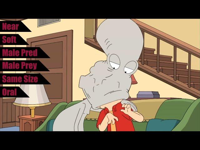 Forehead Kiss - American Dad (S6E10) | Vore in Media