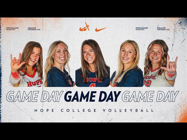 Hope vs. Juniata | Volleyball 9.13.24 | NCAA D3 Volleyball