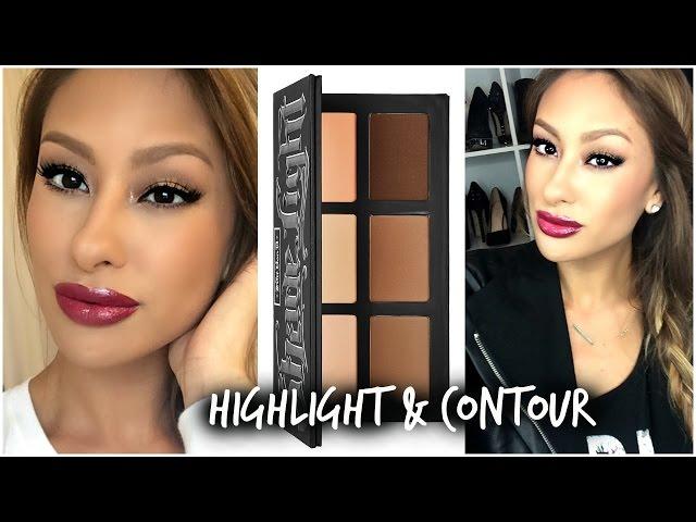 Demo/Review: Highlight & Contour Kat Von D Shade Light Palette