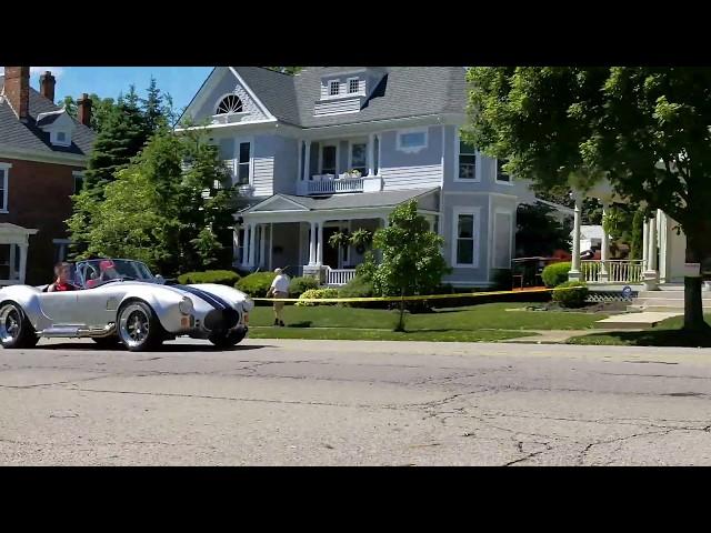 London Ohio Cobra Show 2017 Charity Ride Burnouts, Takeoffs, and Launches!