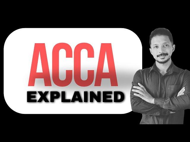 ACCA Course Explained in Details from Scratch- Mentormecareers.com #acca