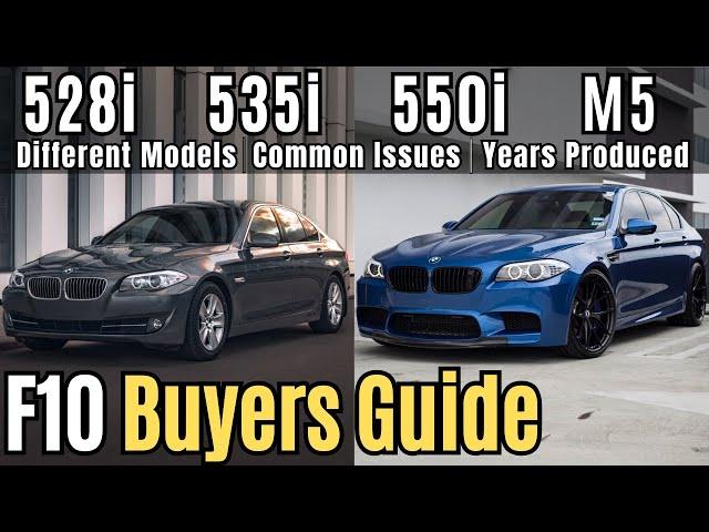 Buying An F10? Watch This FIRST | BMW F10 Models Explained & F10 Common Issues