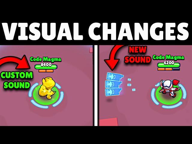 New Hidden Visual Changes After the Update !  #classicbrawl