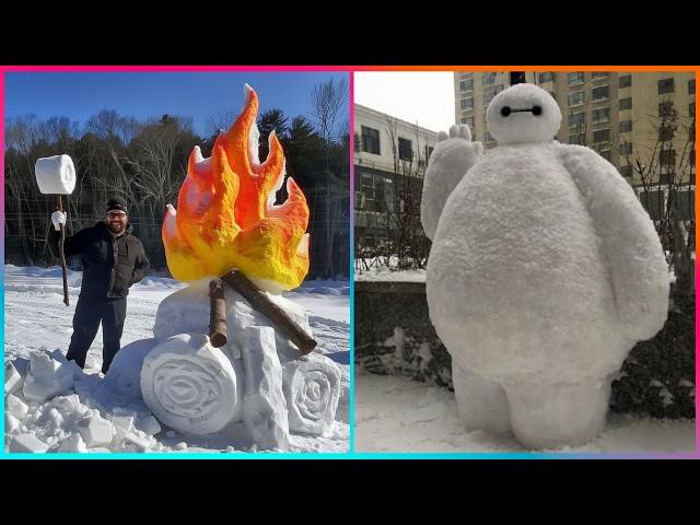 Amazing SNOW Art & 15 Other Cool Things