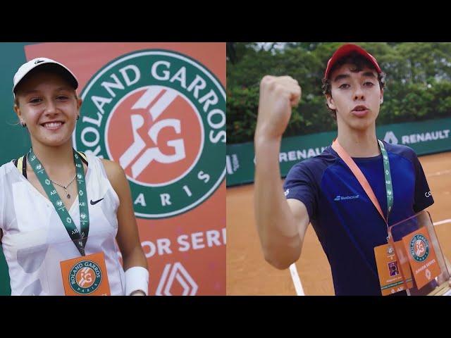 Esto fue el Roland Garros Junior Series 2023