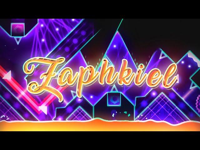 【4K】 "ZAPHKIEL" by Darwin & Noctafly {All Coins} (Extreme Demon) | Geometry Dash 2.11