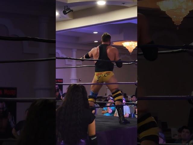 Matt Cardona with the Broskie Boot too Shannon Moore #wrestling #alw #wwe #aew #like