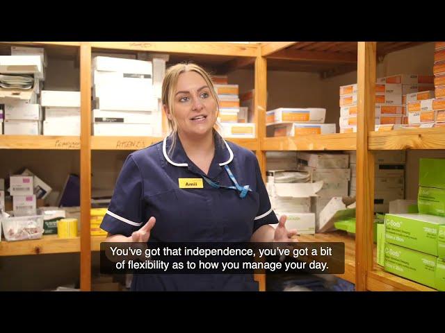 Becoming a community nurse at LPT