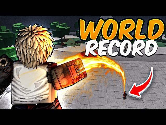 I Broke a WORLD RECORD in The Strongest Battlegrounds..