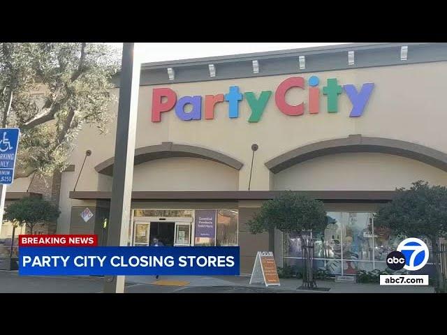 Party City closing all stores after nearly 40 years in business