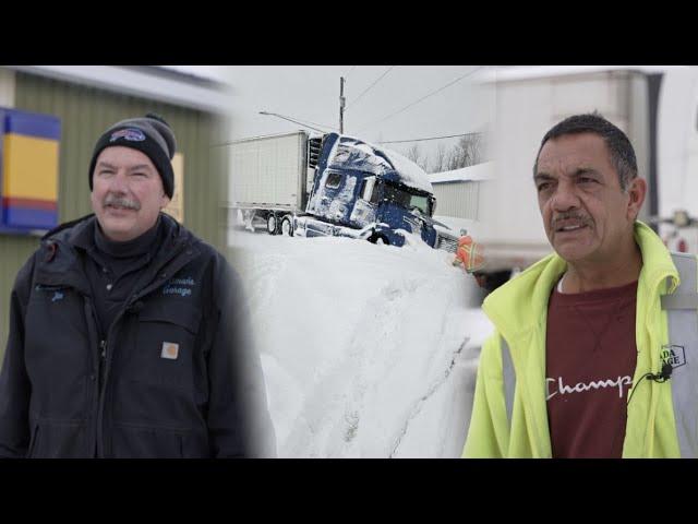 'This weekend was awful': Dunkirk tow truck driver recounts weekend snowstorm