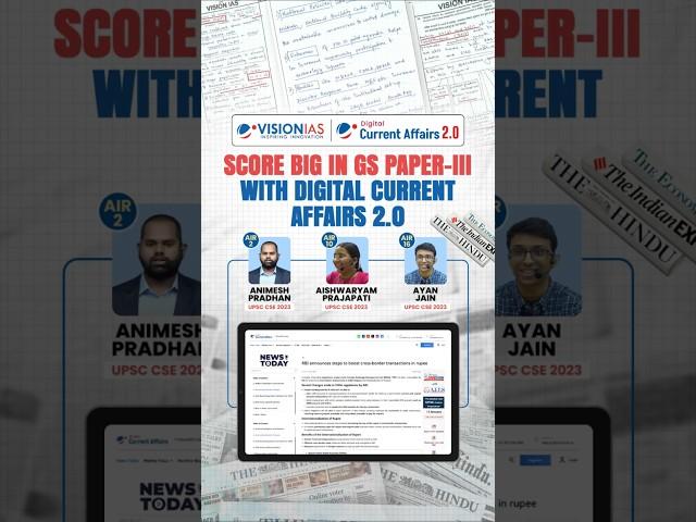 Master GS Paper-3 with Digital Current Affairs 2.0!
