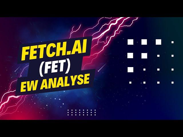 Fetch.AI (FET): Die ALTCOINS BLUTEN! | Elliott Wave Analyse