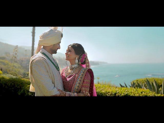 Luxury Indian Wedding in Laguna Beach, CA (Watch in 4K) | Montage Laguna Beach | Preeti & Aditya