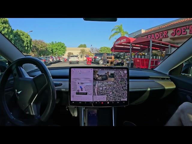 Hardware 3 vs Hardware 4! 2018 Model 3 vs 2024 Model 3 using FSD 12.5 in Pasadena