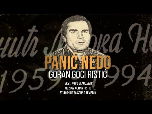 Goran Goci Ristic - Panić Nedo (Official Audio 2023)