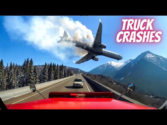 BEST OF TRUCKS #2022 CRASHES, ROAD RAGE, BRAKE CHECK, DRIVING FAILS, INSTANT KARMA