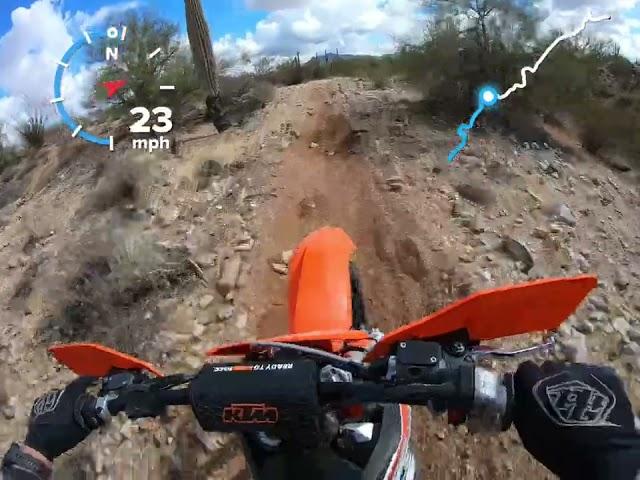 Marana Arizona single track trail