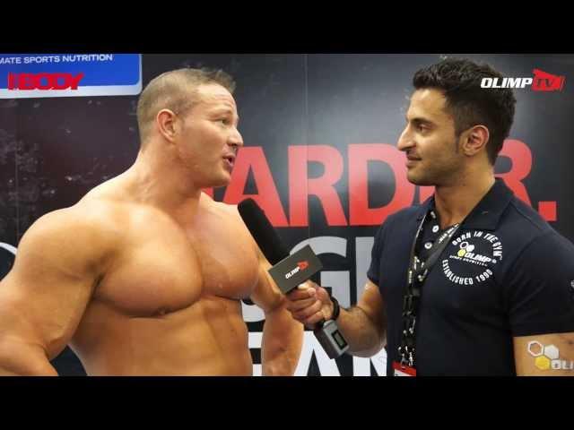 "BIG" Dave Titterton - interview at FIBO POWER 2013 - Olimp Sport Nutrition