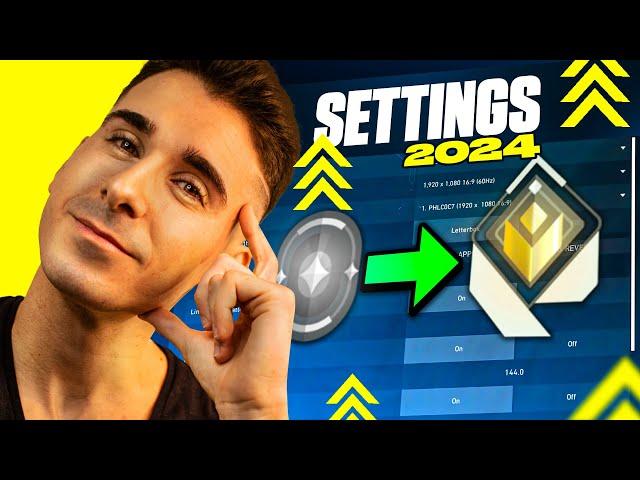 🟢 The SETTINGS to OPTIMIZE VALORANT 2024! Best Guide and Configuration