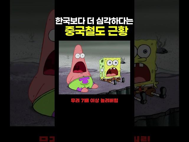 한국보다 더 심각하다는 중국철도 근황