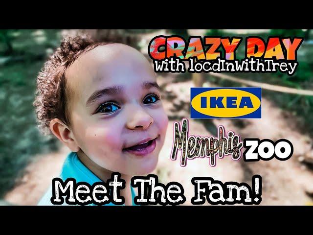A Crazy Day With Loc'd In With Trey | Come Meet The Fam!