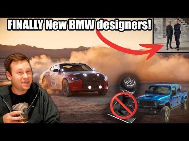 Nissan Z Warrior trademark, Jeep Gladiator loses Manual, BMWs New Designers + More! Weekly Update