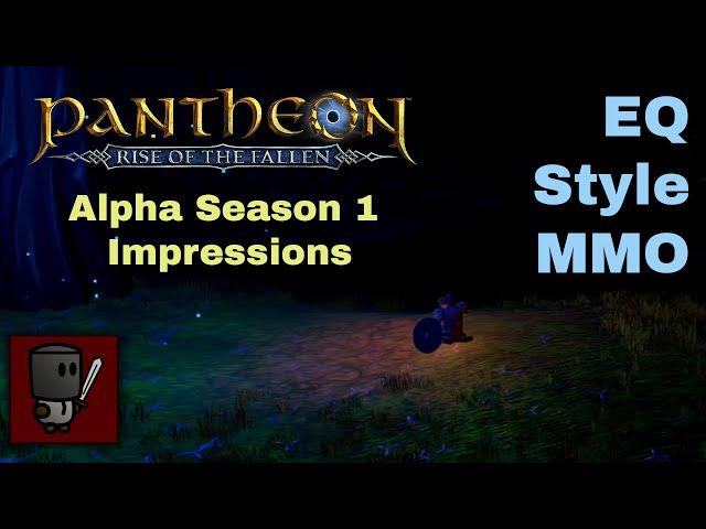 Pantheon Rise of the Fallen MMO - Alpha Season 1 Impressions