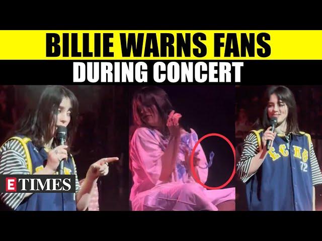 Billie Eilish Gives A Cheeky Warning To Fans At Concert; Takes Caution Before Performing Hit Song