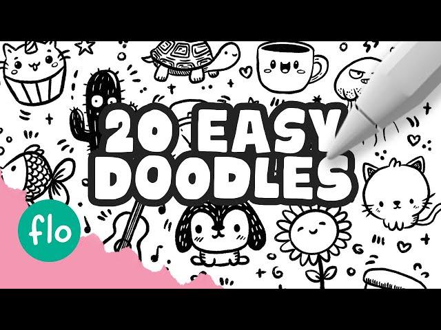 20 EASY Doodles You Can Draw in PROCREATE