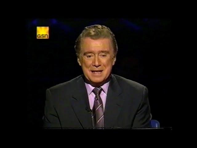 Who Wants to be a Millionaire 2/28/2001 FULL SHOW