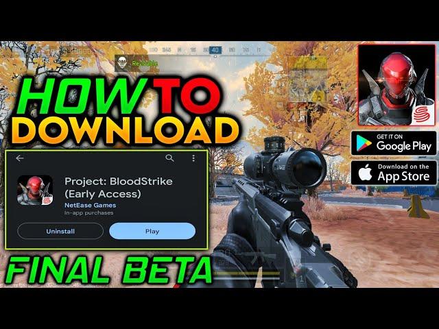 Project Blood Strike Final Beta || How To Download Project Blood Strike Beta || Full Tutorial Link