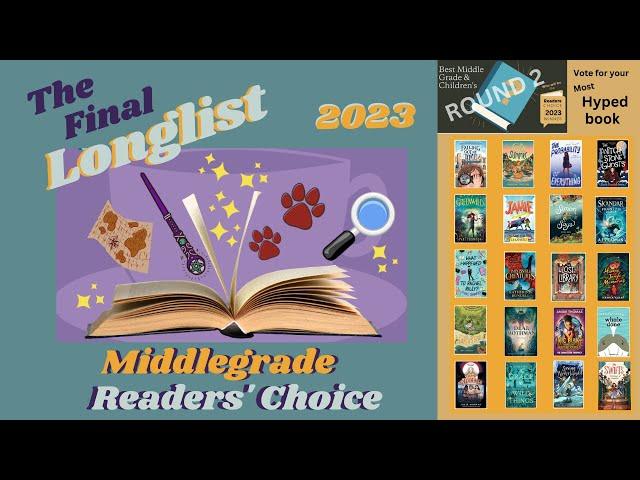 Longlist 2023 Middlegrade Readers Choice Award