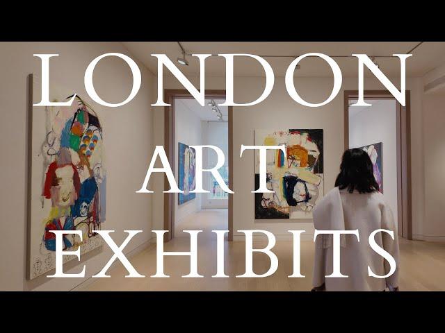 London: Exploring Art Exhibits in Mayfair, Part I...