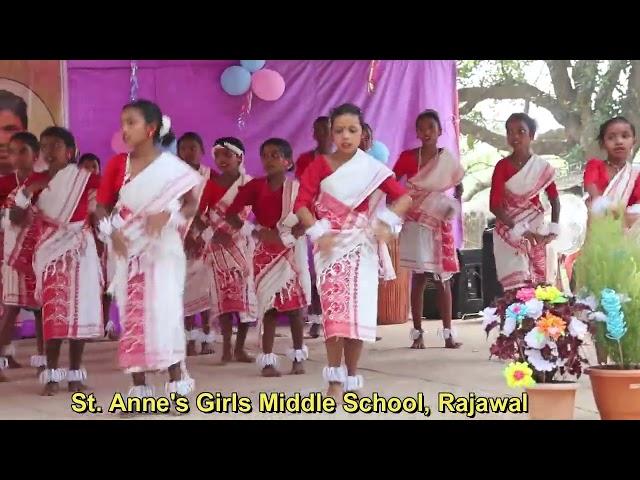 Dance by St. Anne's School girls, Rajawal//21 May 2024//#gumla