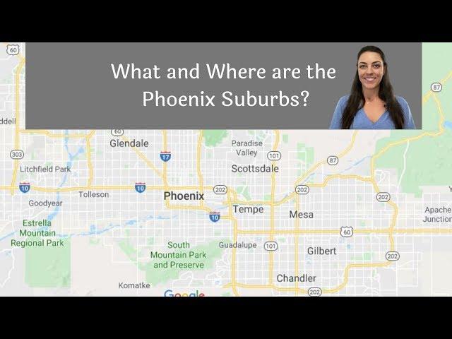 Suburbs in Phoenix Arizona