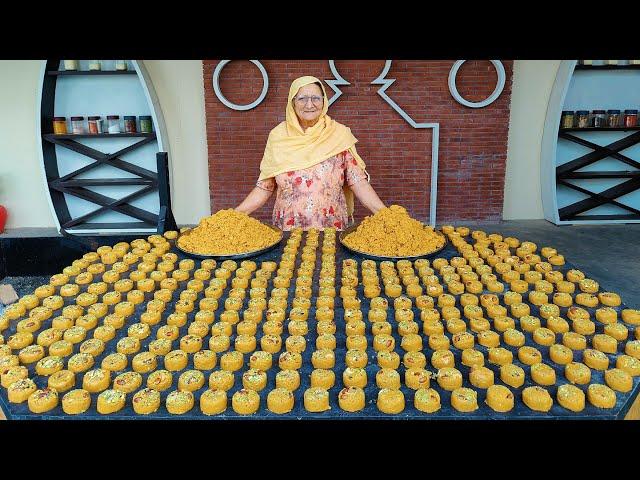 1000 LADDU  | Besan Ke Laddu | Indian Sweets | Veg Village Food