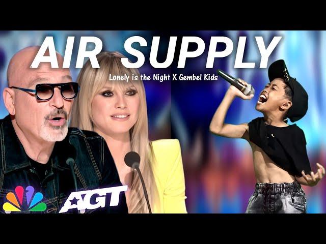 GOLDEN BUZZER: Amazing Voice  This little boys sing a song Air Supply | America's got talent!