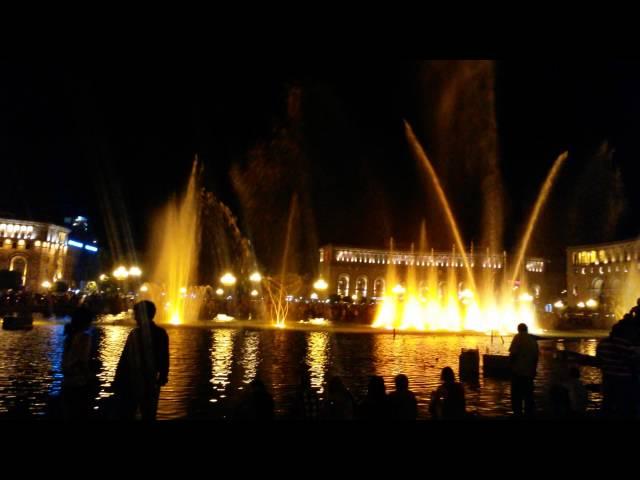 Amazing Dancing Fountains - Republic Square, Yerevan ( Armenia )