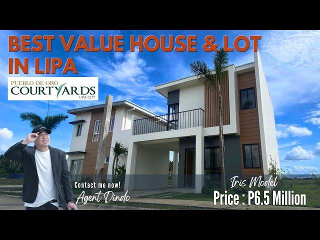 Best Value House and Lot in Lipa | Pueblo de Oro Courtyards Lipa City Batangas - Iris Model