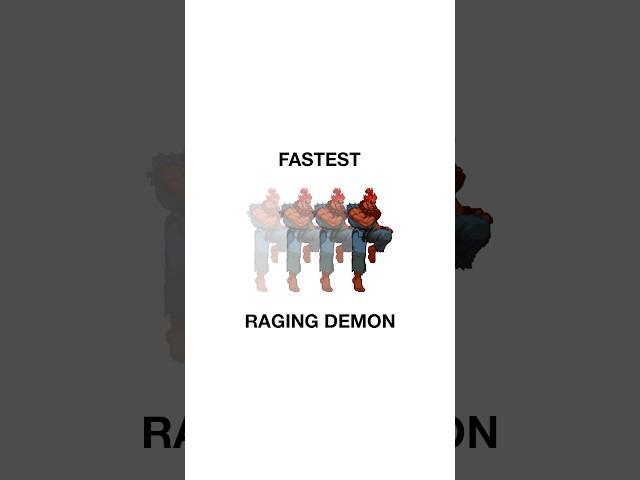 World Fastest Raging Demon - Akuma Street Fighter 6