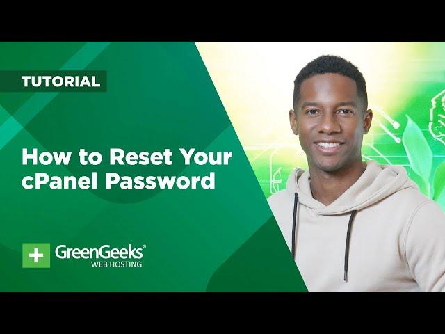 How to Reset Your cPanel Password