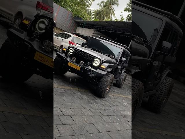 Upgraded Mahindra Thar Roxx From Stock to Stunning ​⁠@adonzautomotive #mahindrathar #offroad #4x4