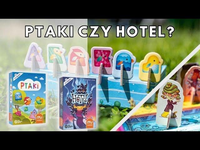 Łamigłówki od Muduko: PTAKI i HOTEL