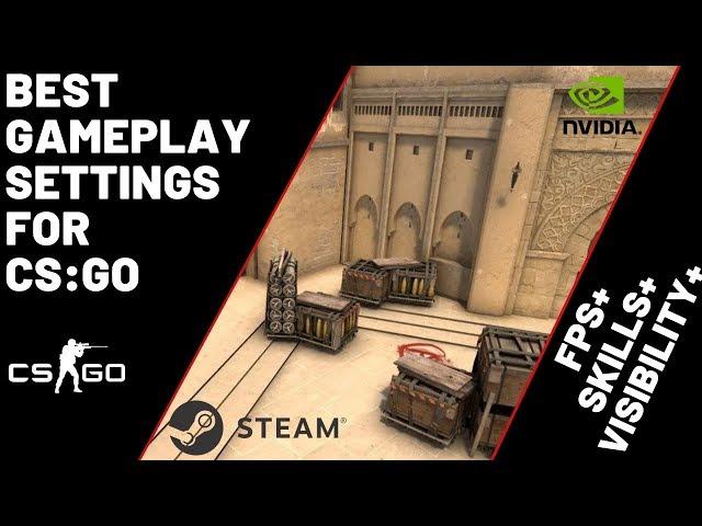 CS:GO - 2020 - Settings for Best FPS - Visibility - Nvidia Graphic - Launch Options - Resolution -