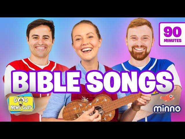 Read My BIBLE / The B-I-B-L-E ️ PLUS 90 Minutes of Bible Songs for Kids